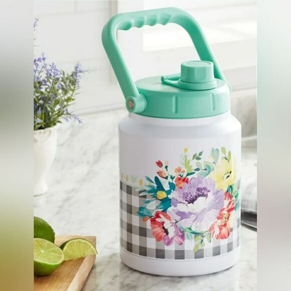 NWT The Pioneer Woman Sweet Romance 71 Fluid Ounces Stainless Steel Jug … - Picture 4 of 6